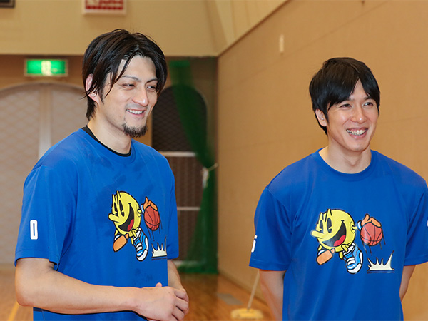 佐藤公威選手（写真左）と山下泰弘選手