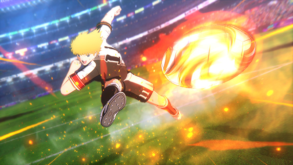 “Captain Tsubasa: Rise of New Champions” game screen