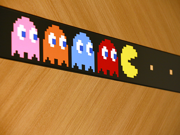 PAC-MAN and the ghosts